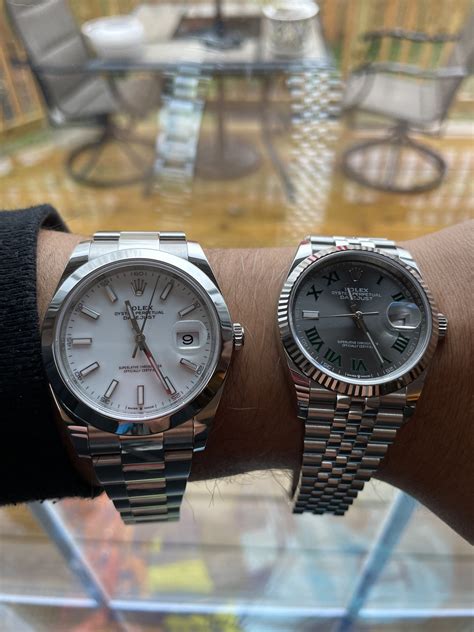 rolex 36 vs 41